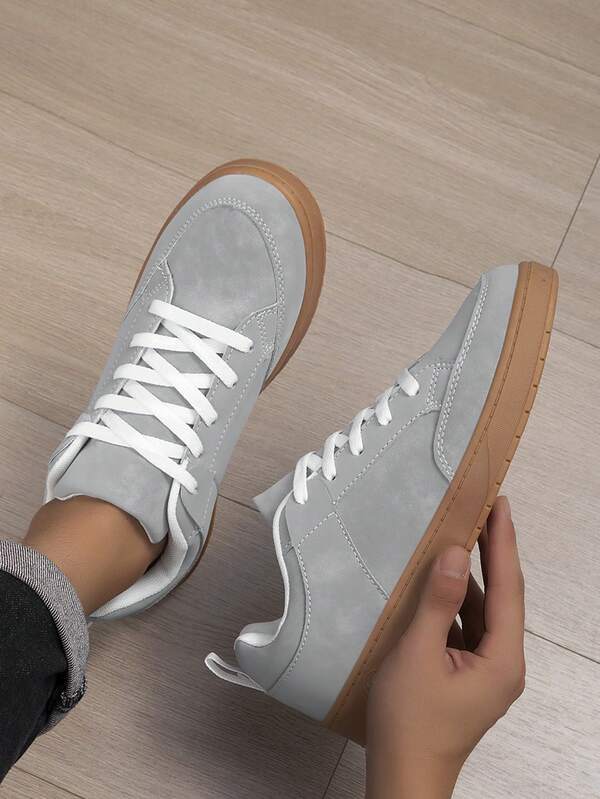 Zapatos deportivos para hombre, zapatos casuales para hombre, zapatos de calle de moda y personalizados para estudiantes guapos, zapatos con cordones para hombre, zapatos de skate para hombre