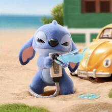 MINISO Stitch What's So Naughty Series Blind Box Mainan Kartun Lucu untuk Dekorasi Meja, Model Anime, Ornamen, Figur Mainan, Kotak Misteri, Hadiah Natal dan Ulang Tahun (Pengiriman Acak 1 buah) - MultiWarna - View 7