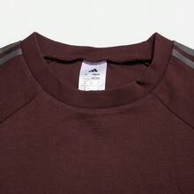 Adidas Summer Unisex Basketball Sports Short Sleeve Crew Neck Casual T-Shirt JD6140 - Aurora Gem Red - View 3