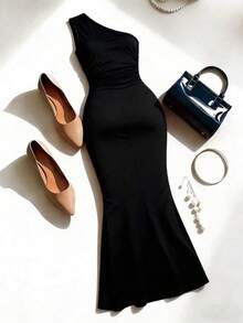 Women Short Dresses - Negro1 - View 3