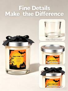 Lilin Aromaterapi Minyak Esensial dari Lilin Kedelai untuk Pesta Halloween, Suvenir Pesta - A - View 8