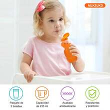 Baby Food Container - Orange - View 3
