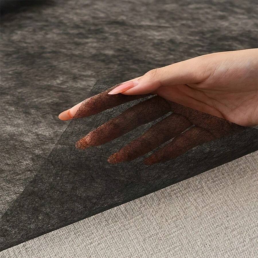 Black And White Double-Sided Heat-Bonded Non-Woven Interlining, Used For Dresses, Fabric Decoration And DIY Handmade Crafts Heat-Bonded Sewing Material. - Multicolor - View 1