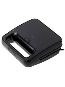 Adler Sandwich Maker, Sandwich Toaster, Shell-Shaped Panini Press - Non-Stick Plates, Vertical Storage, Heat-Insulated Handle, 1200W, Black - EU E Type Plug(220-240V) - View 11