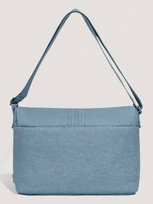 Adidas Originals Unisex Denim MSG Bag Outdoor Sports Shoulder Bag LD6378 - Blue - View 2