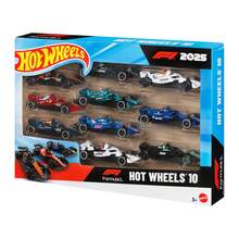 Hot Wheels JMM24 Set de Juguete de Carreras de F1 (10 piezas) - Multicolor - Ver 8