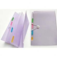 1pc 5-Layer Random File Storage Bag Folder - Sets - View 7