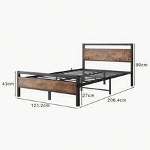 Bed Frames - 棕色 120*200厘米 - 查看 6