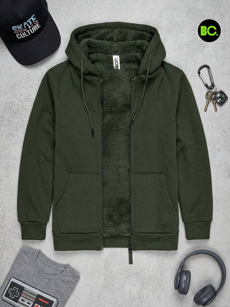 Big City Tween Boys Sweatshirts - Dark Green - View 1