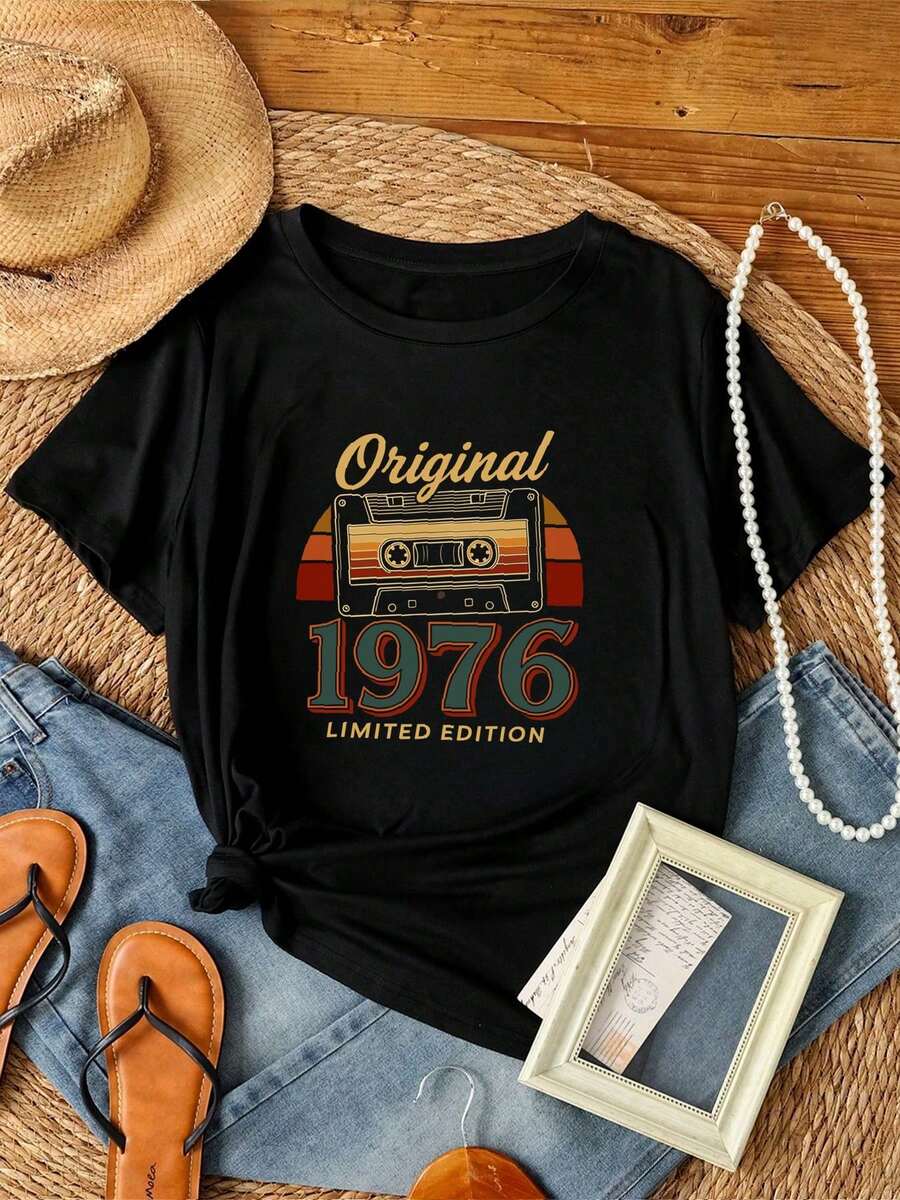 Women T-Shirts - 黑色 - 查看 1