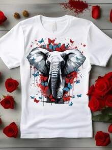 Women T-Shirts - 白色 - 查看 2