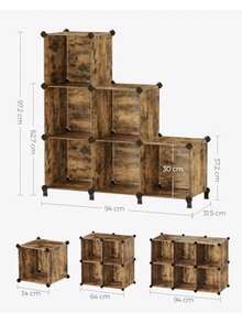 Shoe Storage Set - Marrn Rstico - View 6