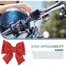 Set Dekorasi Helm, Aksesori Pita Helm Motor yang Modis, Perekat Diri yang Lucu, Dekorasi Spion yang Elegan, Cocok untuk Mobil dan Motor - Dekorasi helm - View 7