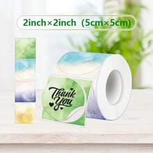 1 Roll Self-Adhesive Sticker Paper, Thermal Label Paper Compatible With M120/M220/M110/DETONGER P1 Label Printers - Multicolor - View 37