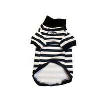 Striped Dog Hoodie, Knitted Pet Sweatshirt, Fashionable Puppy Outfit, With Contrast Trim, Suitable For Puppies And Small Breed Dogs - Multicolor - View 6