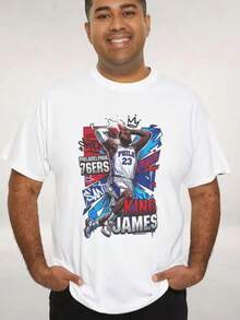 Men T-Shirts - 白色 - 查看 2