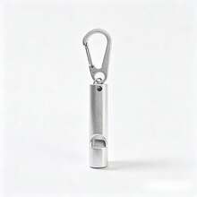 Aluminum Alloy Keychain Whistle With Clip, Extra Loud High Decibel Whistle, Portable Outdoor Gear, Suitable For Hiking, Camping, Sports, Pet Training. - Survival Whistle - View 10