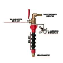 系統噴嘴冷卻液噴霧除塵水噴槍,適用於大理石瓷磚切割機、角磨機切割機 - 噴水嘴 - 查看 8