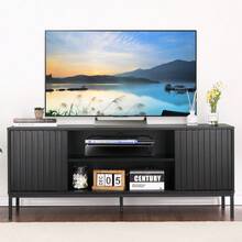 Television Stands & Entertainment Centers - Black - View 4