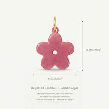 1pc New Vintage Mixed Style Pendant, Cartoon High-End Design, 14k Gold Plated Copper Material, Suitable For DIY Creative Necklace, Bracelet, Earring, Bag Chain, Keychain, Waterproof And Sweat-Resistant, Suitable For Daily Casual Wear - Multicolor - View 11