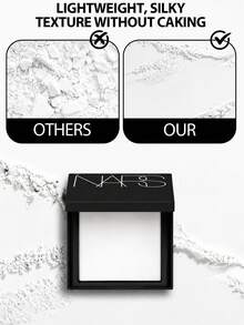 NARS Luminous Pressed Powder 1.8g/3g Ukuran Sampel Warna Transparan Bedak Pengatur Riasan Halus Lembut Melembutkan Pori-pori Mengontrol Minyak Riasan Tahan Lama Pemakaian Sehari-hari & Perjalanan Sampel Portabel - 1,8g - View 3