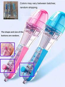 2.6mm Pixel Art Automatic Bead Mechanical Pen, Enhanced Visibility, Transparent Shell, Comfortable Handle, Portable DIY Pixel Bead Craft Project Tool - A - View 9