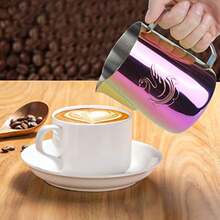 Milk Frothing Pitcher & Milk Frothers - Purple Colored - View 3