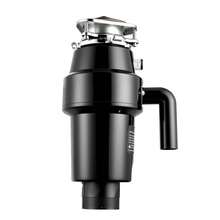 Food Waste Garbage Disposal, 1HP 3700RPM DC Motor, Continuous Feed Kitchen Sink Garbage Disposer, 3-Bolt Mount Food Waste Grinding System With Splash Guard & Power Cord For Kitchens - 1HP - View 8