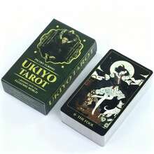 Ukiyo-E Tarot Cards 78-Piece Set, Ukiyo-E Anime-Style Tarot Cards, Perfect For Beginner Fortune-Telling, Great For Holiday Parties Or As A Gift - Multicolor - View 6