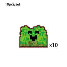 Minecraft Party Invitation Card Pixel War Birthday Party Decoration Invitation - Multicolor - View 6