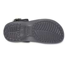 Crocs Hollow Out Clogs Classic Colorful Charm Cloud Clog Sandals 213230-0YK - Carbon Fiber Gray - View 6
