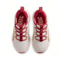 NIKE Jordan New Shock-Absorbing Casual Sports Basketball Shoes Unisex IQ1114-171 - Yellow, White and Red - View 3