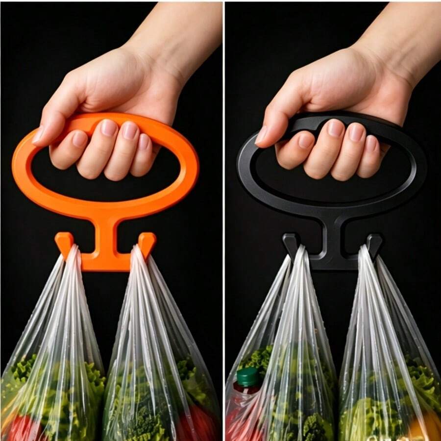 1 buah Alat Pegangan Tas Belanja Cetak 3D, Alat Bawaan Ergonomis Hemat Tenaga, Pegangan Anti-Tali yang Kuat, Memudahkan Membawa Tas Belanja - MultiWarna - View 1