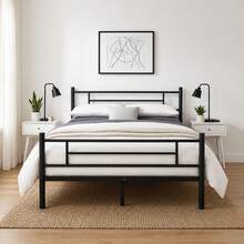 Sour Lemon 140 X 200 Cm Silent, Silent, With Padded Headboard, High Load-Bearing - 黑色 - 查看 12