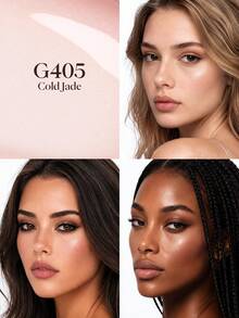 JOOCYEE GLAZED Multi-Purpose Stick G405 Jade Color, Long-Lasting Natural Blush, Suitable For Lips And Cheeks - G405 Cold Jade - View 3