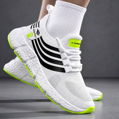 Tênis Masculino Esportivo Academia New Saymon Fast Original Yy3 Leve Confortável Lançamento Barato Tenis colorido