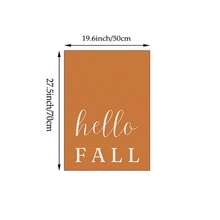 1/3pcs Fall Wall Art Decor Watercolor Pumpkin Maple Leaves Canvas Prints Hello Autumn Sign Vintage Cottagecore Unframed Poster Set For Living Room Dining Room Bedroom Aesthetic Office - Pattern 2 - View 15