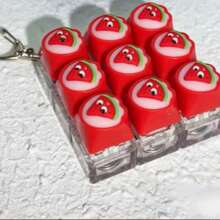 1pc New PC High Transparency Switch Tester Keycap Stress Relief Toy, Clicker Fidget Toy, 1pc Stress Relief Keyboard Keychain - A Colorful Fingertip Toy That Effectively Relieves Stress, With Attractive Appearance, Color And Design, Perfect As Party Favor, Gift And Present For Friends - Multicolor - View 18