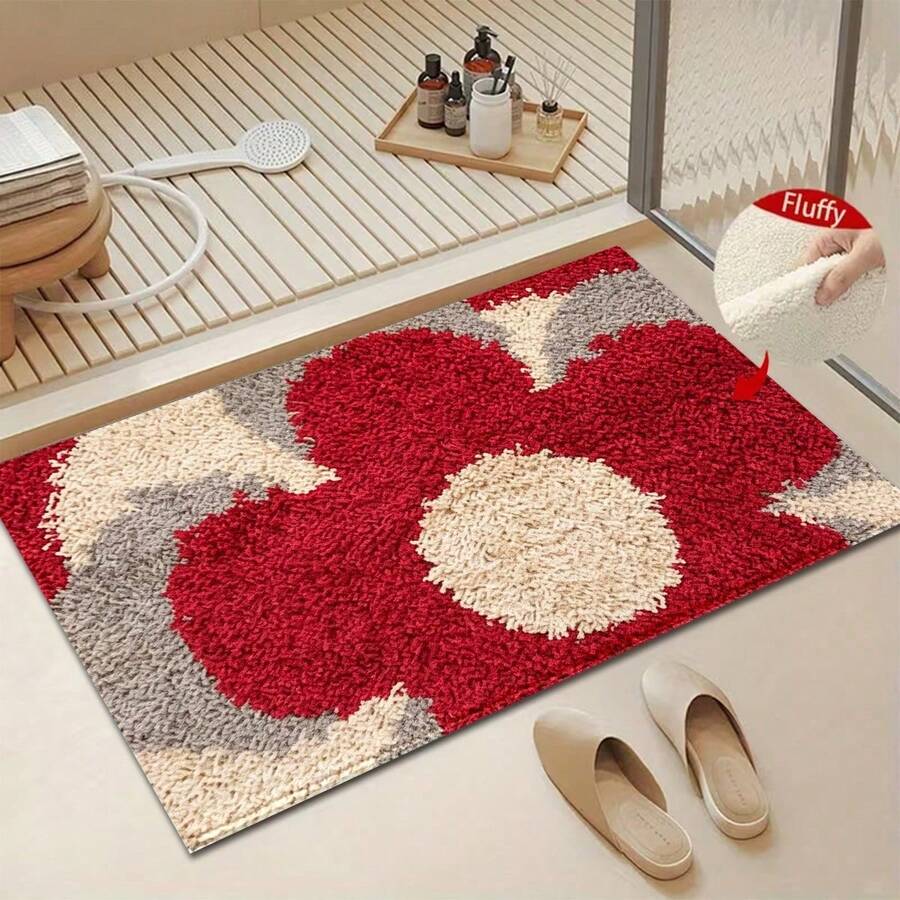 Bathroom & Laundry Mats - Red - View 1