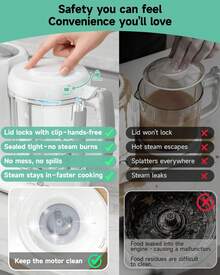 Baby Food Maker With Large Steam Basket Onestep,Baby Food Processor Steamer With Grinding, Auto Cooking & Sterili-Zing,Healthy Homemade Baby Food - US A Type Plug(110-127V) - View 8