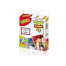 UNO 4 聯名桌上遊戲卡牌，多人休閒派對桌上卡牌遊戲，成人家庭互動趣味遊戲卡，派對團隊建設娛樂收藏桌上遊戲禮物 - UNO 玩具總動 - 查看 7