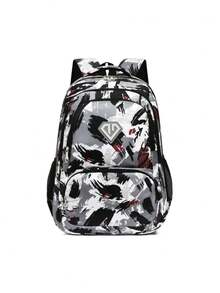 2026 Summer New Outdoor Travel Camouflage Pattern Lightweight Large Capacity Casual Oxford Cloth Backpack - Multicolor - View 11