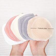 10pcs Reusable Breast Pads, Designed For Breastfeeding Moms, Washable Breast Pads, High Absorbency Breast Pads, Nursing Pads, Organic Breast Pads, Essential Nursing Pads - 10 Tablets - View 2
