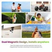 Insta360 GO 3S - Kamera Vlog Ringkas 4K yang Dapat Dipakai, Tampilan Orang Pertama Bebas Genggam, Stabilisasi Gambar, Daya Tahan Baterai 140 Menit, Ketahanan Air 10 Meter, Kompatibilitas Apple Find My, Baru Diaktifkan untuk Vlogging - View 8