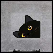 Black Cat Peeking Vinyl Car Decal Sticker, Waterproof, Suitable For Furniture, Car Body, Windows, Bumpers, Rear Windshield, Laptop, Suitcase, Walls, Scratch Cover, Creative Car Sticker For Car, Motorcycle, Electric Vehicle - Multiple Styles - View 14