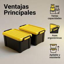 Storage Bins With Lids - View 2