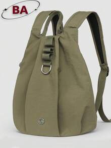 Anti-Theft Casual Nylon Women's Backpack; Multi-Functional Commuter Day Bag; Multi-Pocket Lightweight Travel Bag; Large Capacity Minimalist School Bag; Convenient Book Bag, Suitable For Students, Nurses, Teachers, Business Professionals, Travel, Vacation, Business Trips, Daily Commute, Shopping, Office, Dating, Hiking, Training, Work, Birthday Gifts, Holiday Gifts, - Multicolor - View 14
