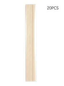 100pcs Natural Bamboo Reed Diffuser Sticks - Long-Lasting Essential Oil Aromatherapy, Perfect For Spa, Fragrance And Home Decor, High-Quality Unscented Wooden Sticks, Suitable For Room Aromatherapy, Aromatherapy Diffuser - Multicolor - View 9