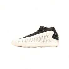 Adidas A E 1 Anthony Edwards Basketball Sneakers Futuristic Silhouette Impact Absorbing Midsole Multi Directional Rubber Outsole Enhanced Stability For Quick Crossovers Unisex Competition Street Sport Shoes - Black and White - View 2