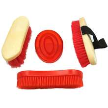 4pcs Horse Grooming Kit, Horse Brushes Set For Bathing, Massage, Dehairing And Stable Cleaning - Horse Washing Kit - View 9